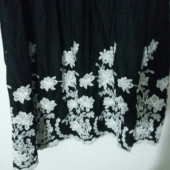 Loft Ann Taylor black cotton sleeveless dress - Picture 5 of 8